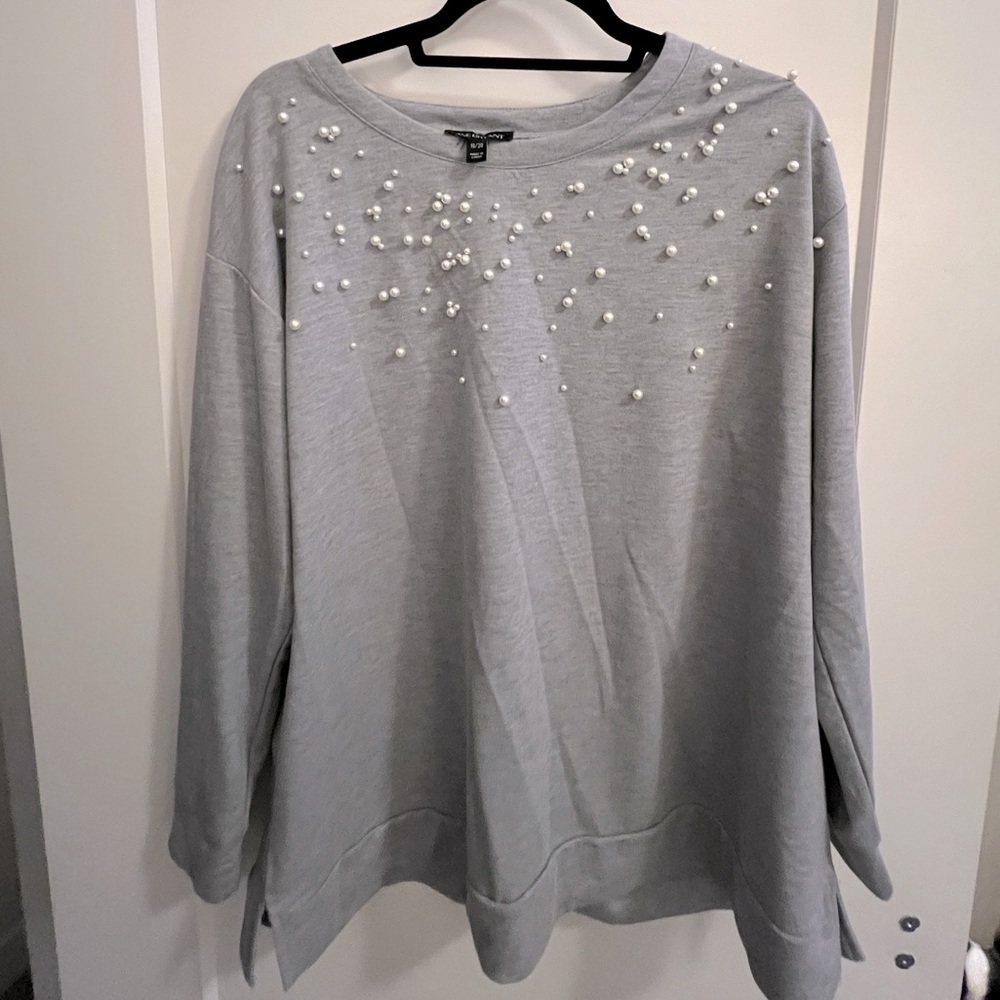 Lane Bryant pearl sweatshirt